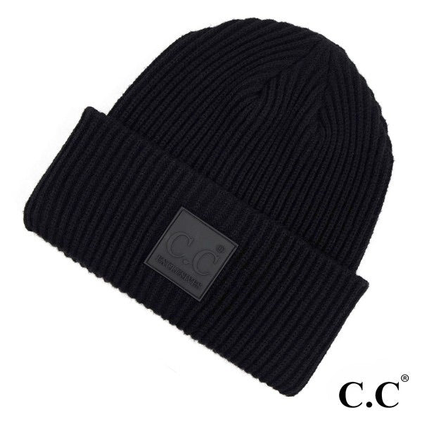 CC Beanie Rubber Patch