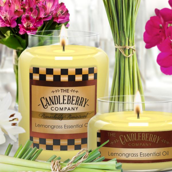 Candleberry Candle Lemongrass Essential Oil 26oz