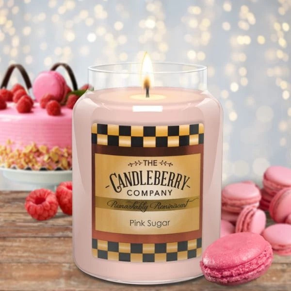 Candleberry Candle Pink Sugar 26oz