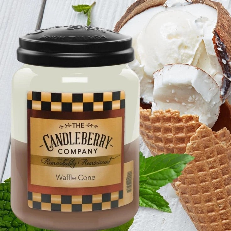 Candleberry Candle Waffle Cone 26oz