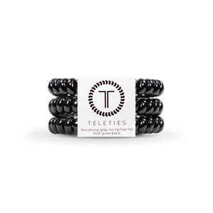 Teleties Hair Ties Small ~Jet Black