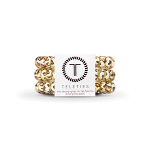 Teleties Hair Ties Small ~Leopard