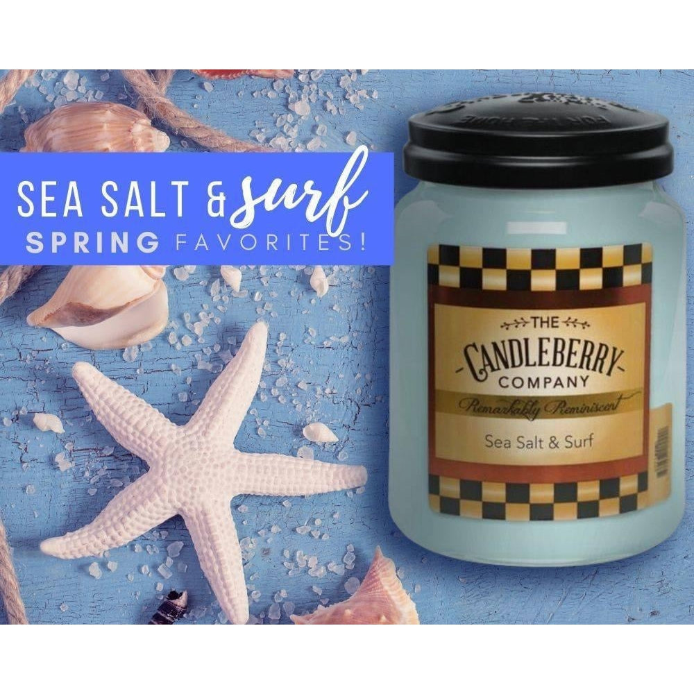 Candleberry Candle Sea Salt & Surf 26oz