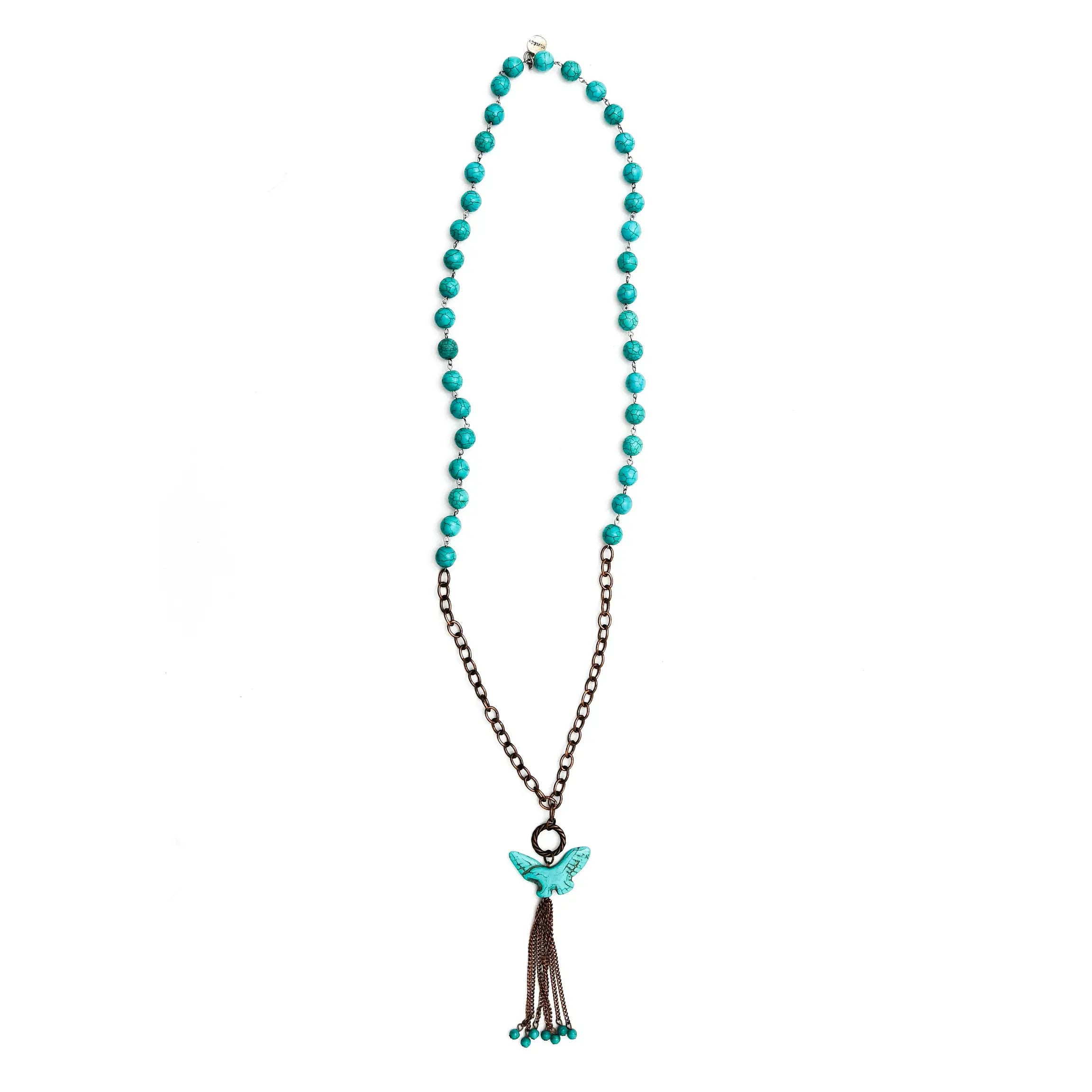Thunderbird Turquoise Necklace