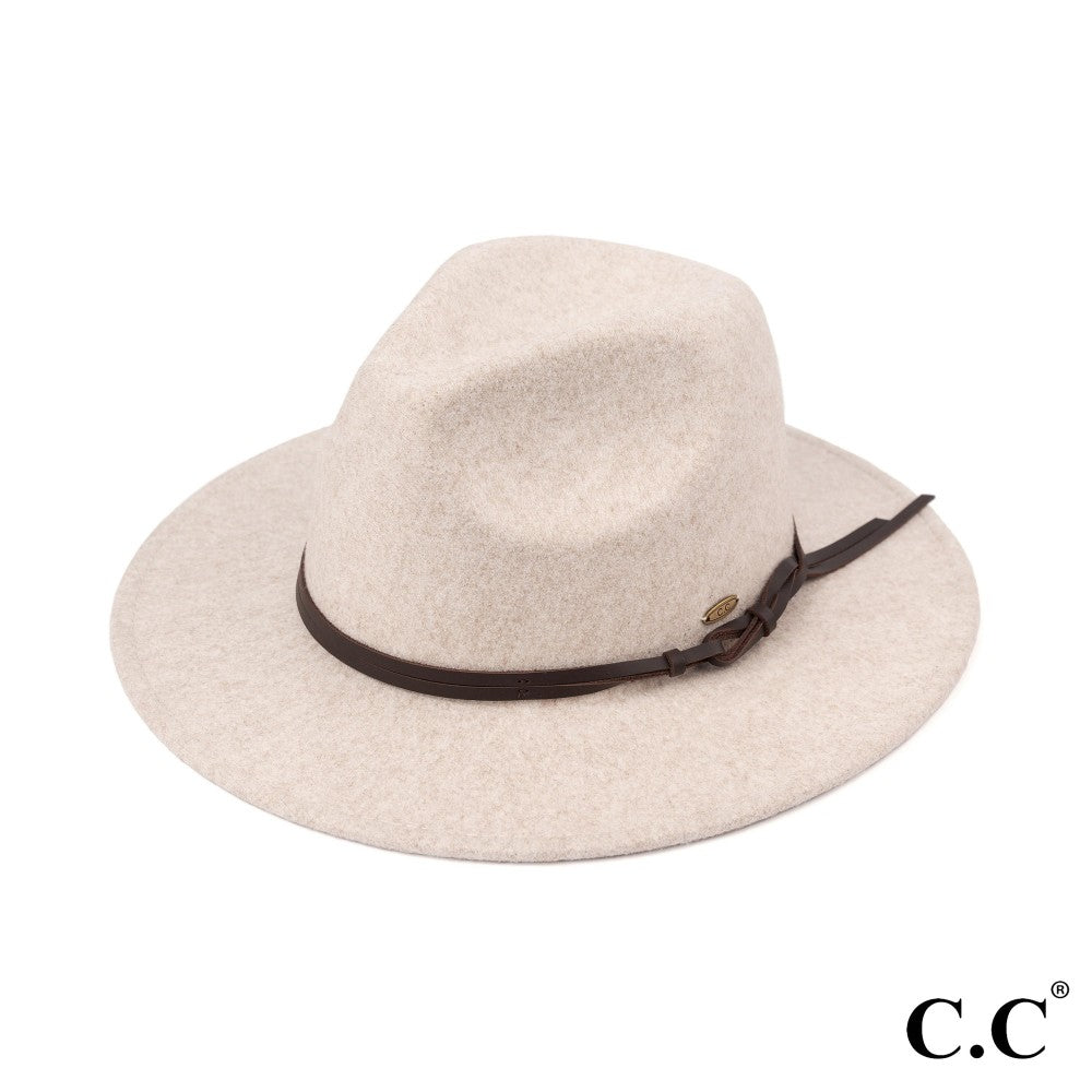 Felt Hat~Oatmeal