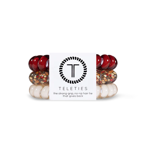 Teleties Hair Ties Small ~Terracotta