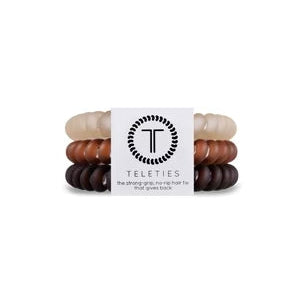 Teleties Hair Ties Large ~For The Love Of Matte