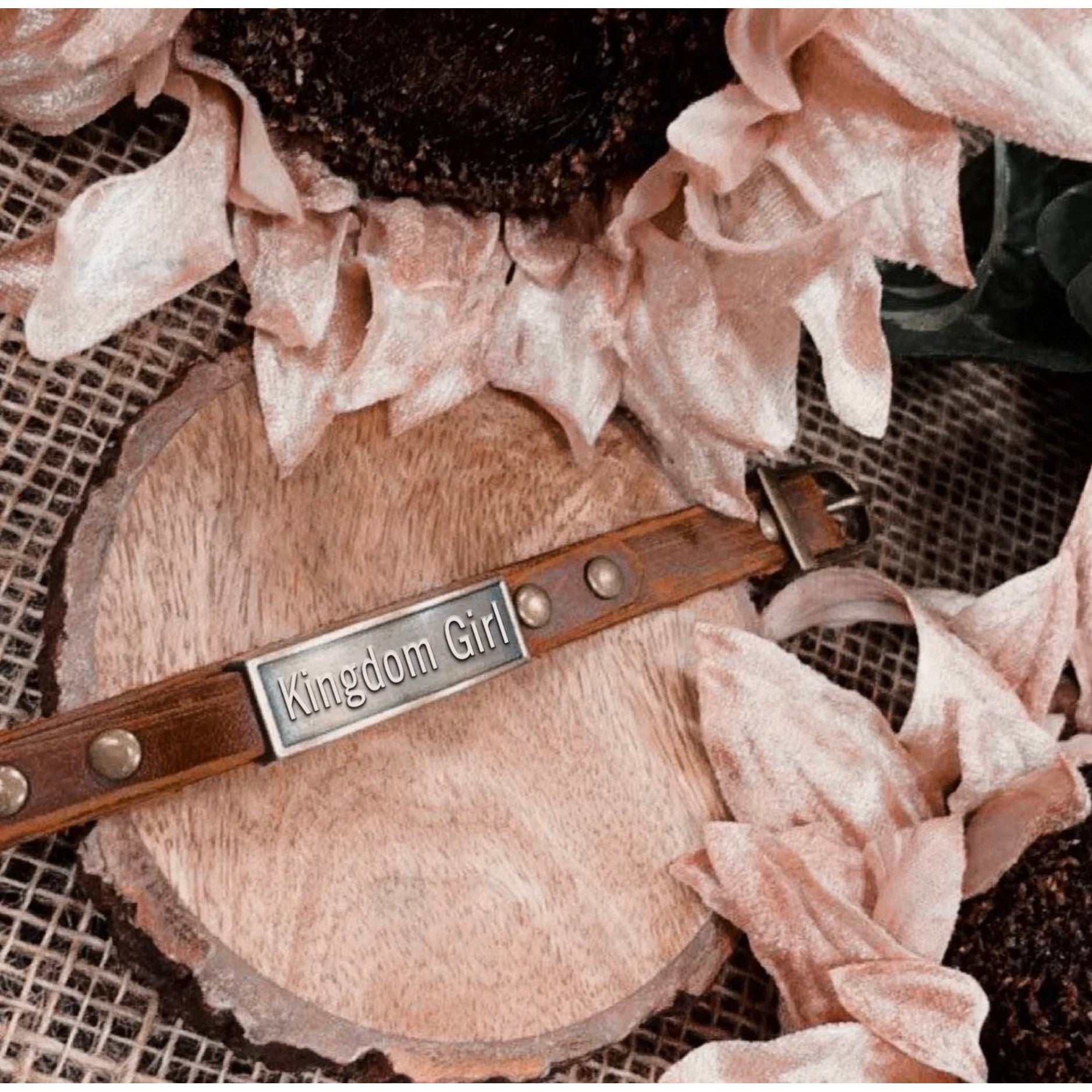 Handmade Leather Bracelet~Kingdom Girl