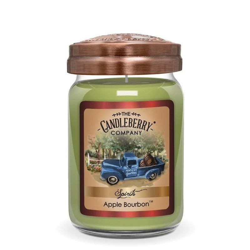 Spirits~Candleberry Candle ~Apple Bourbon 26oz