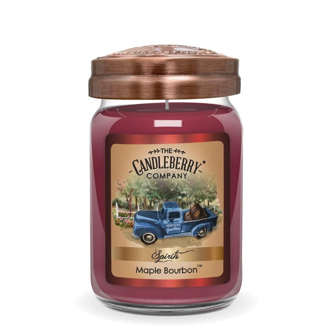 Spirits~Candleberry Candle ~Maple Bourbon 26oz