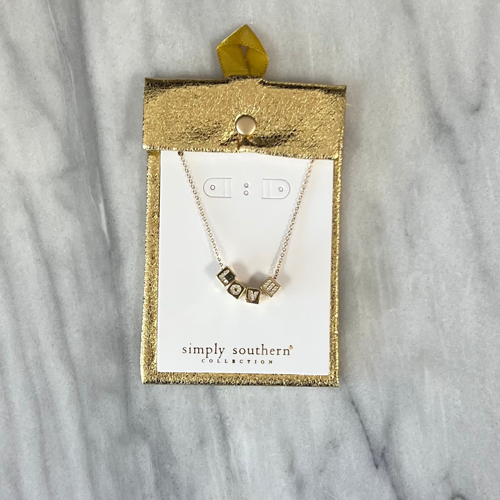 Love Dainty Necklace ~Simply Southern