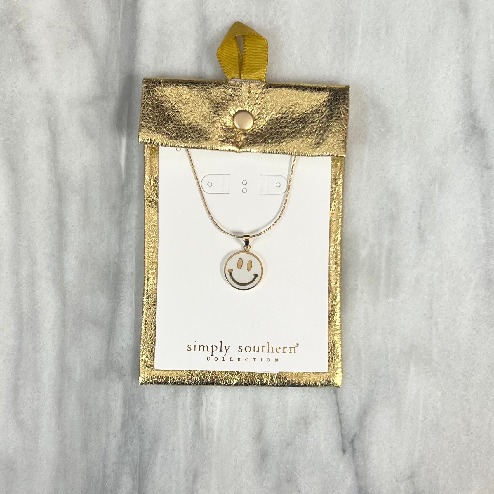 Smile Dainty Necklace ~Simply Southern