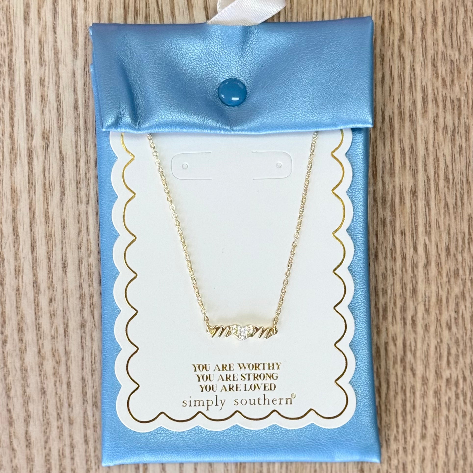Everyday Necklace~Mom~Simply Southern