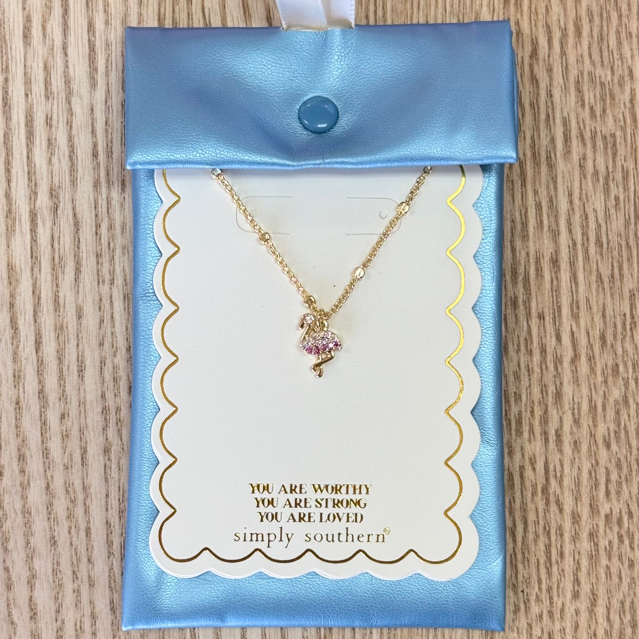 Everyday Necklace~Flamingo~Simply Southern