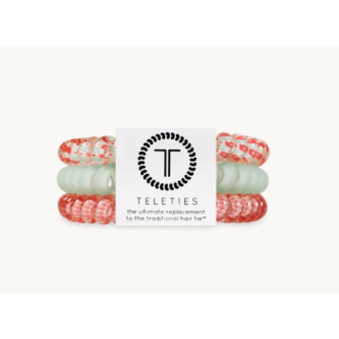 Teleties Hair Ties Large~Calming Coral