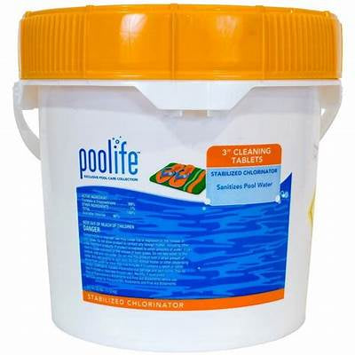 Poolife Chlorine Tablets 4.81 lb 3” Concentrated Stabilized
