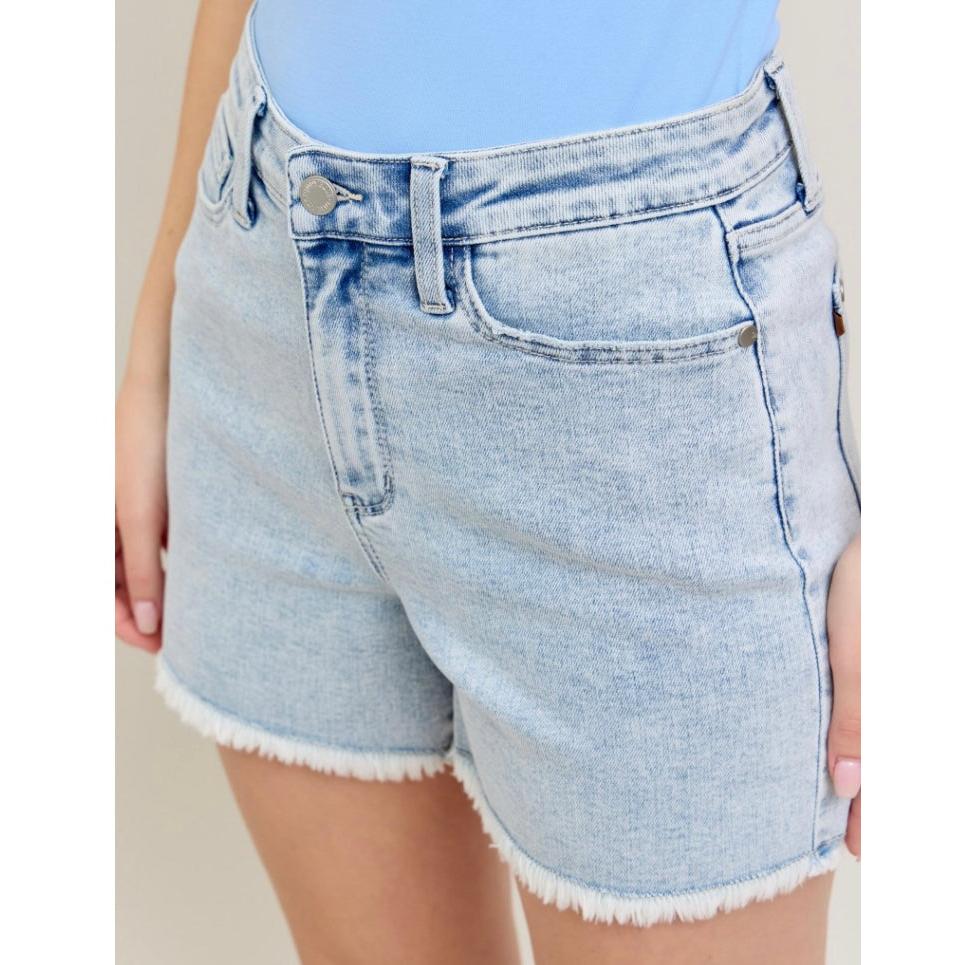Judy Blue~ Acid Wash Shorts