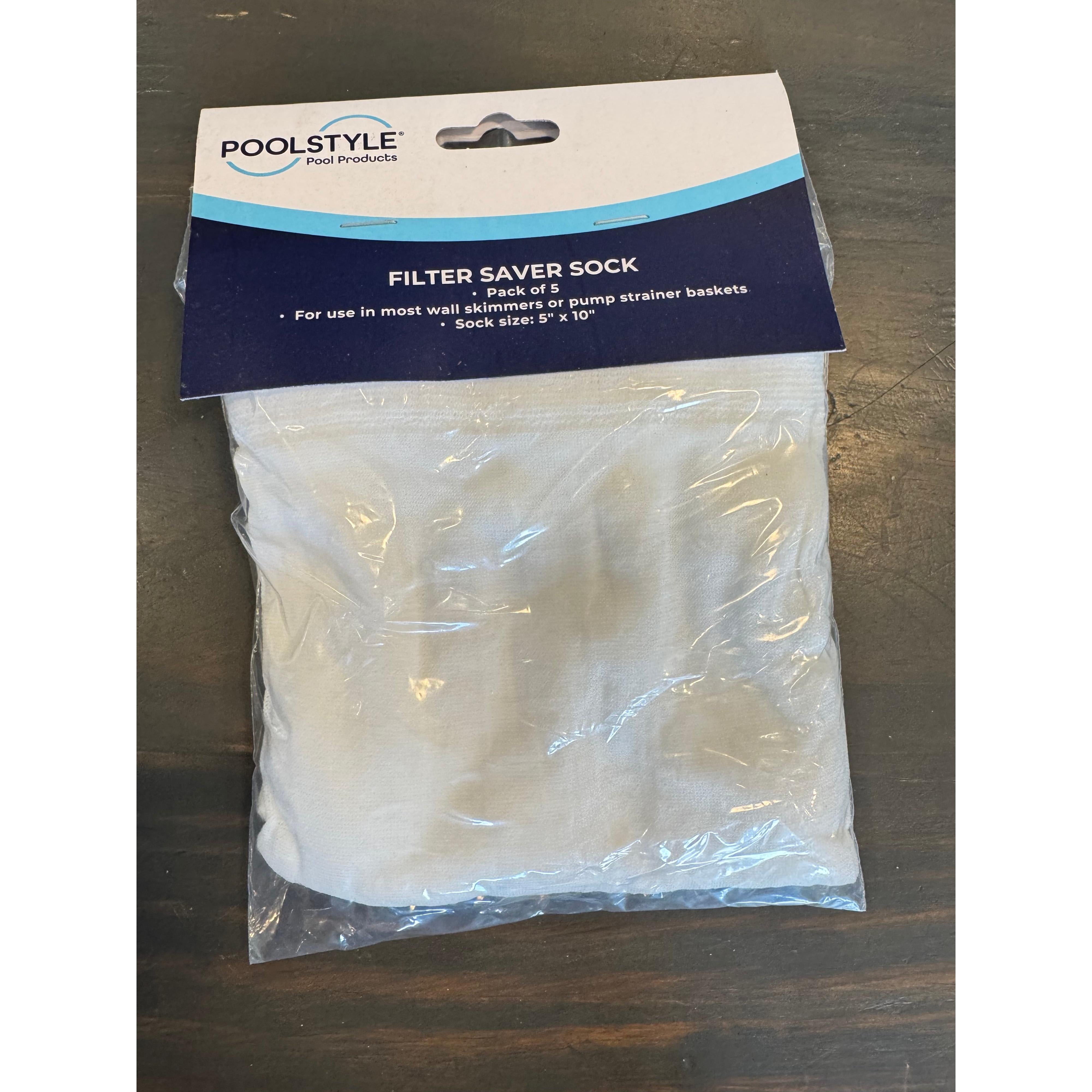 Filter Savers XL (Skimmer Socks) 5/PK Pool Style