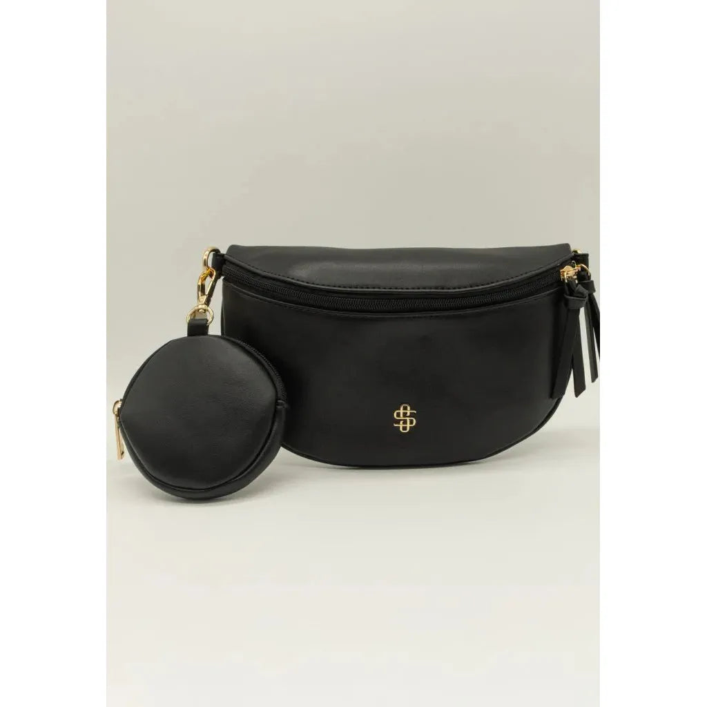 Santa Monica Crossbody by Simply Southern~Black
