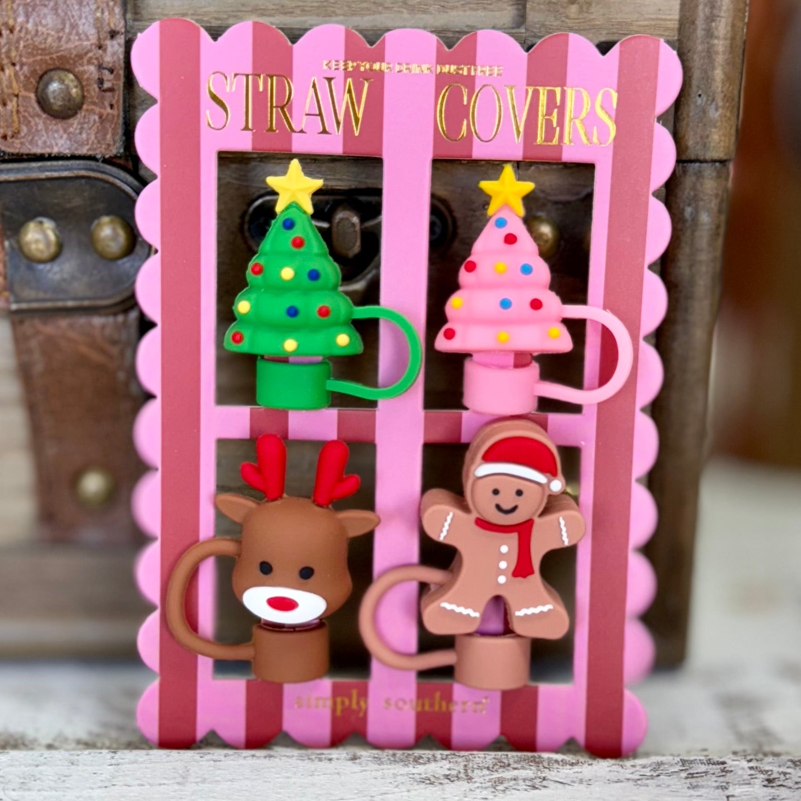 Straw Covers by Simply Southern~Holiday Tree
