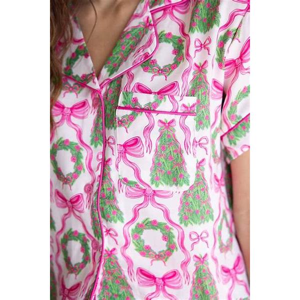 PJ Set by Simply Southern ~Pink Ribbon~