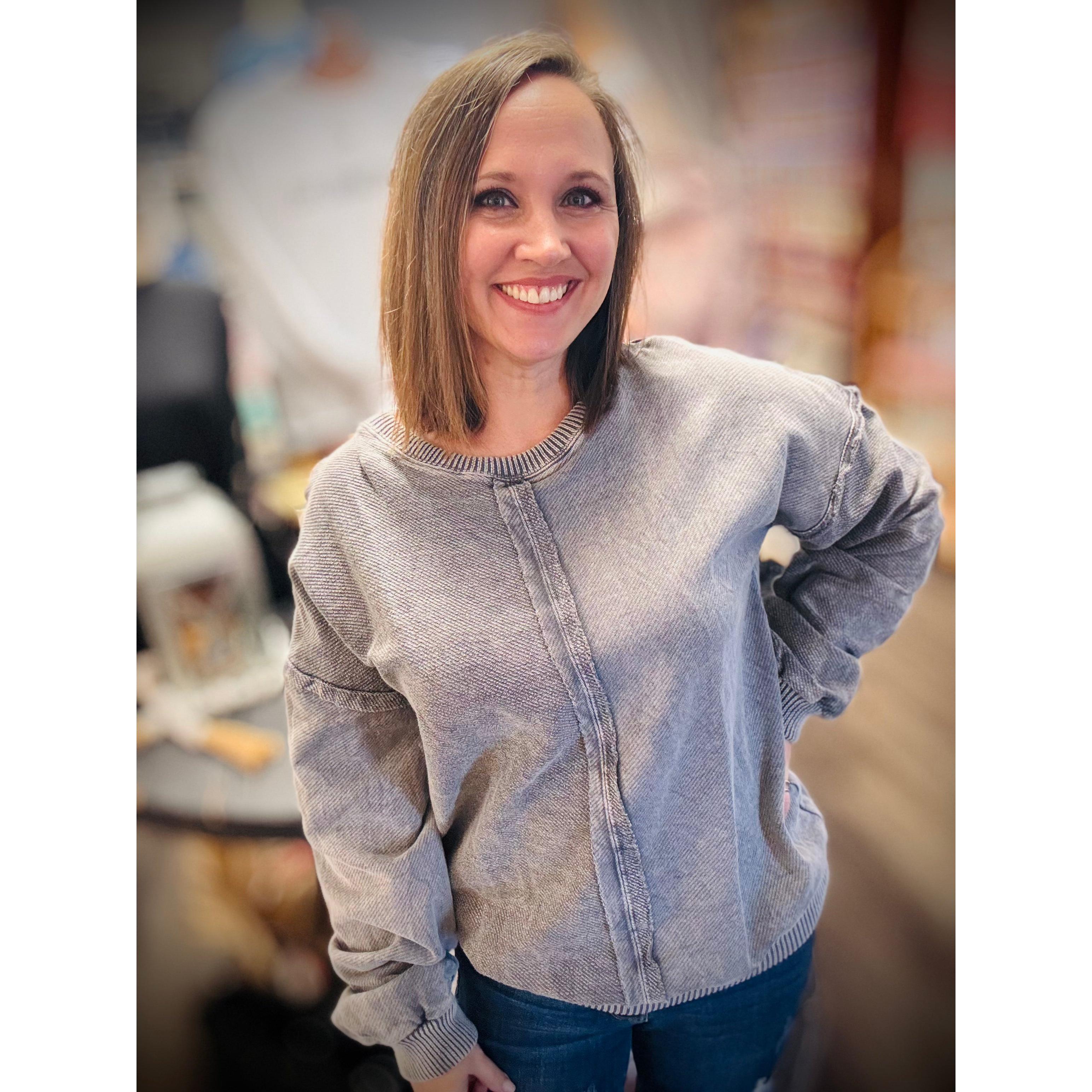 Leona Pullover by Simply Southern~Lead