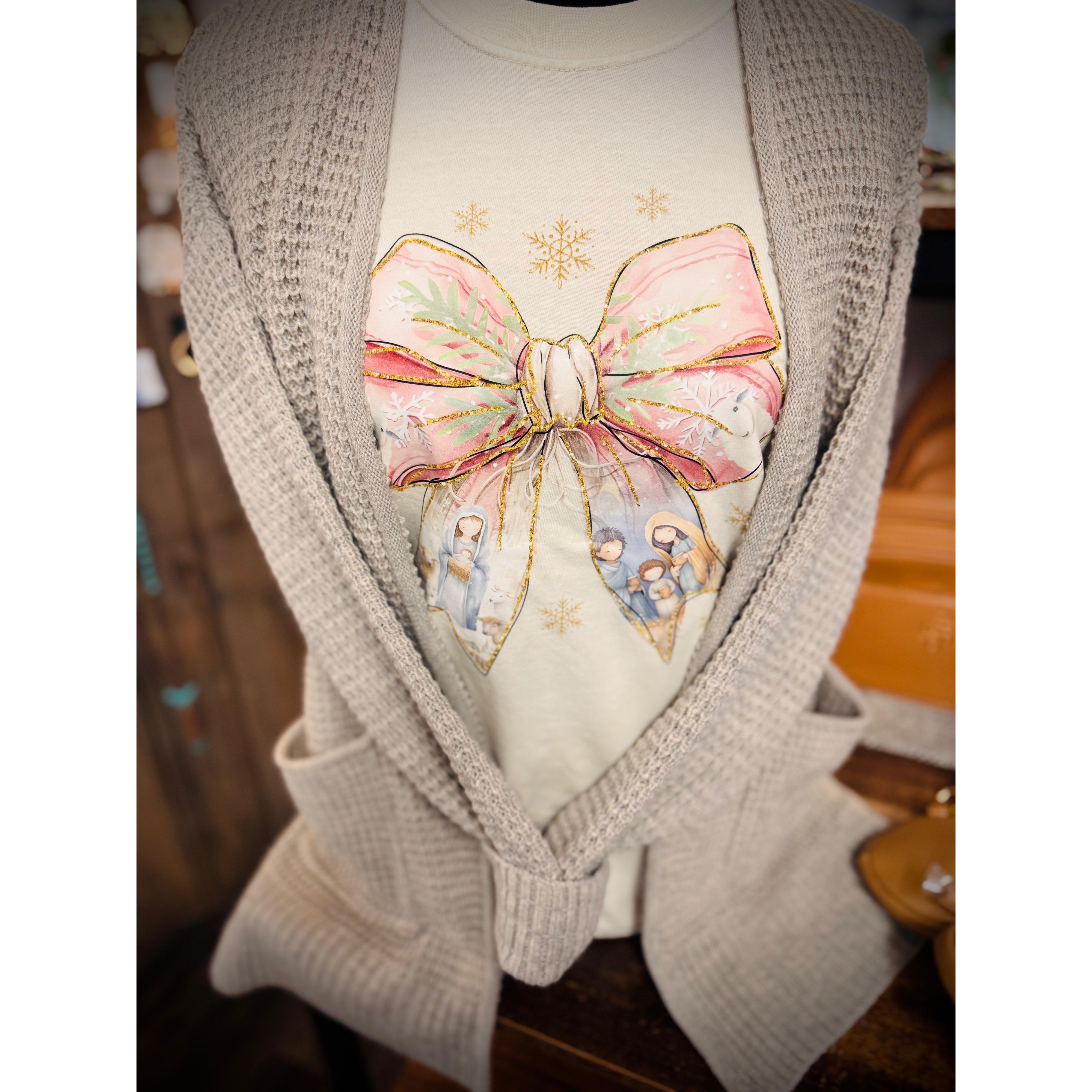 Nativity Bow T-Shirt