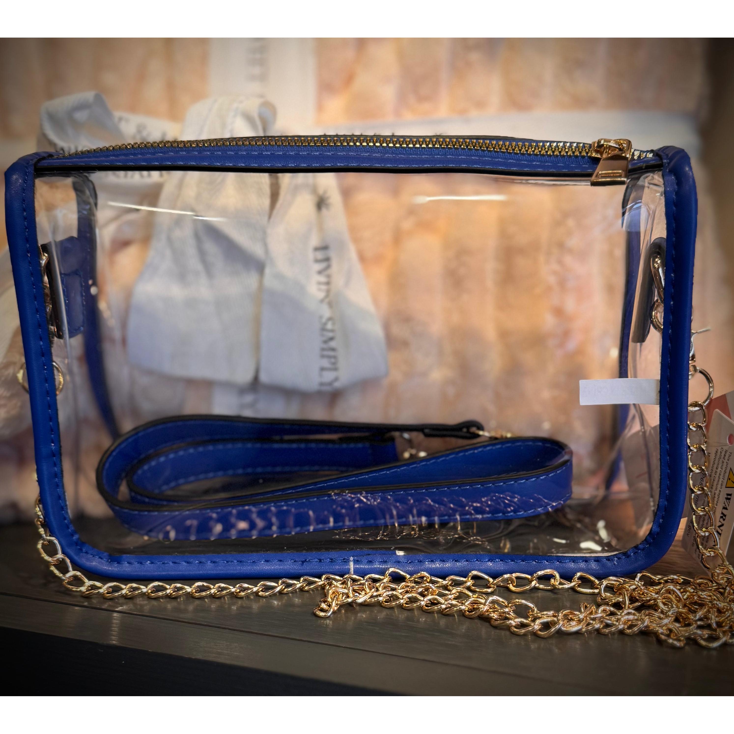 Kentucky Blue Clear Game Day Crossbody-large