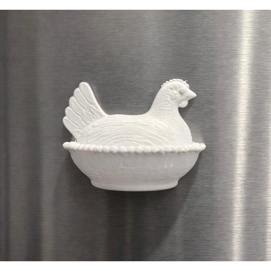 Hen On A Nest Magnet