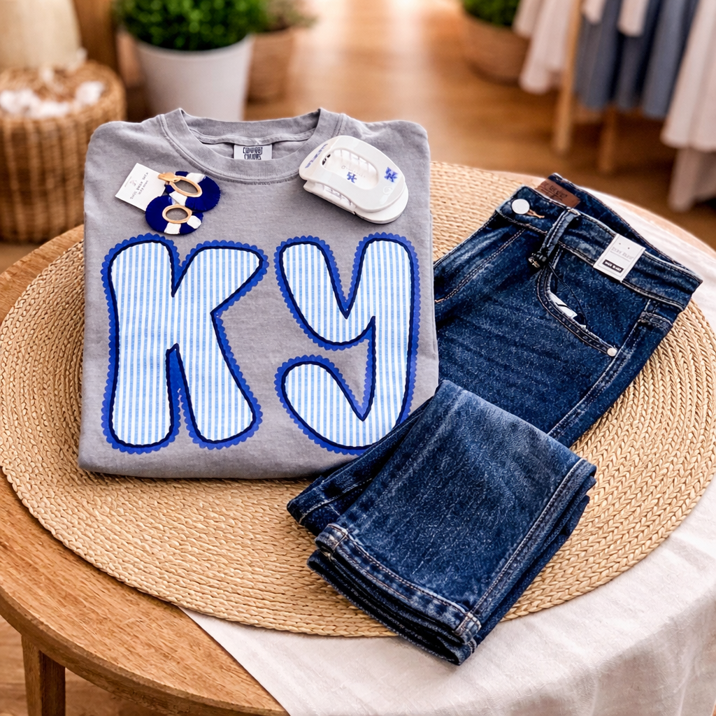 Kentucky Seersucker Tee