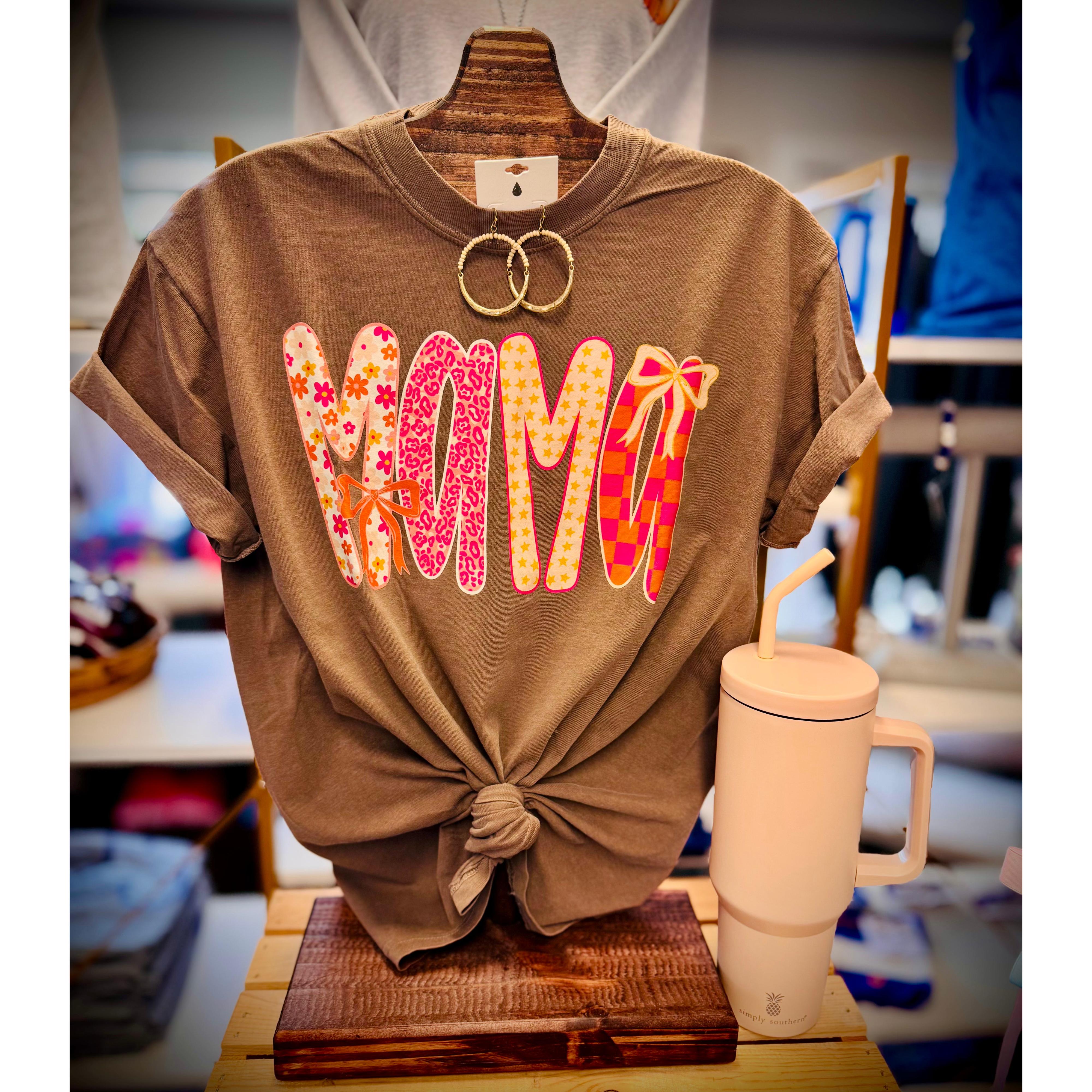 'Mama' Short Sleeve Tee~Espresso