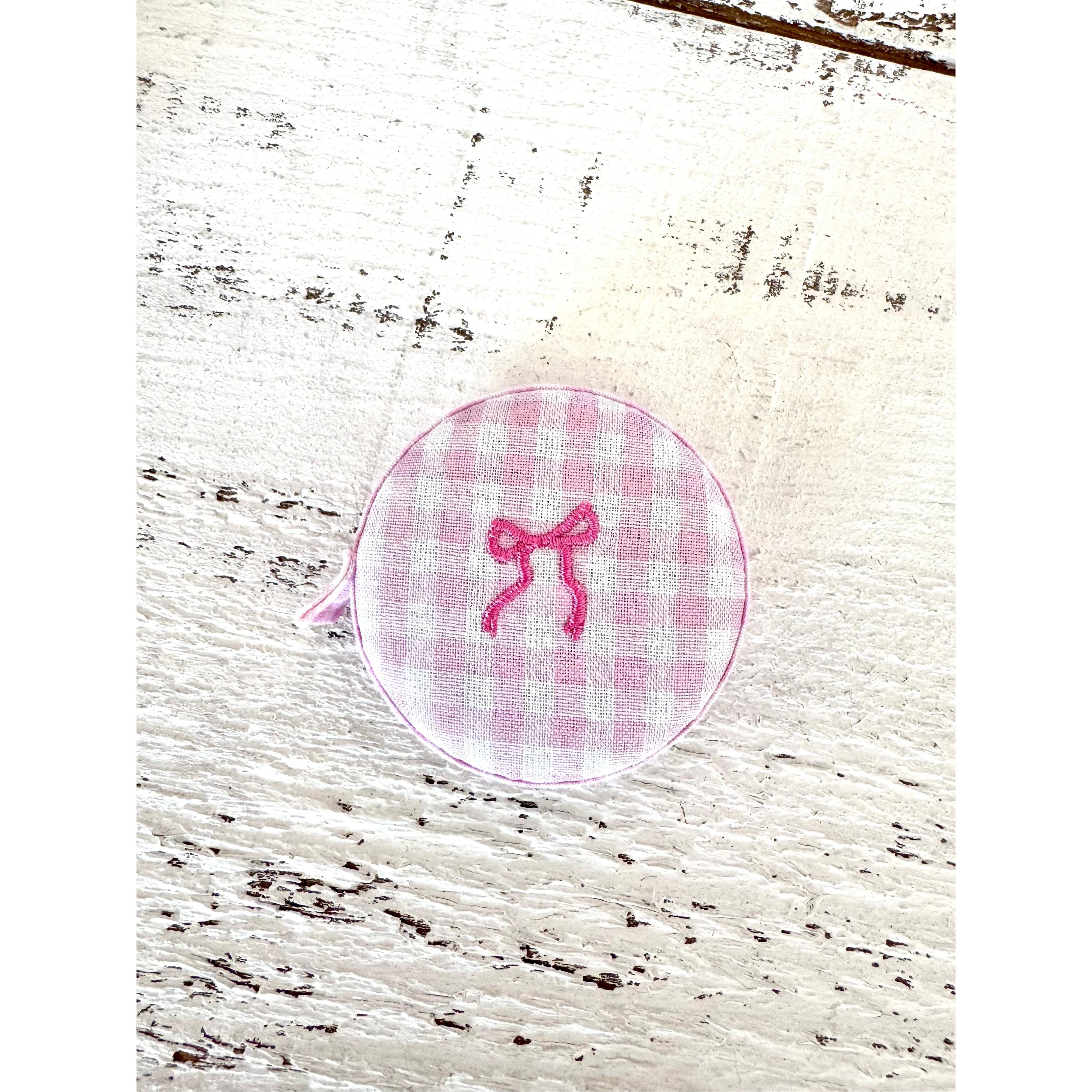 Tape Measure by Simply Southern~Pink Gingham