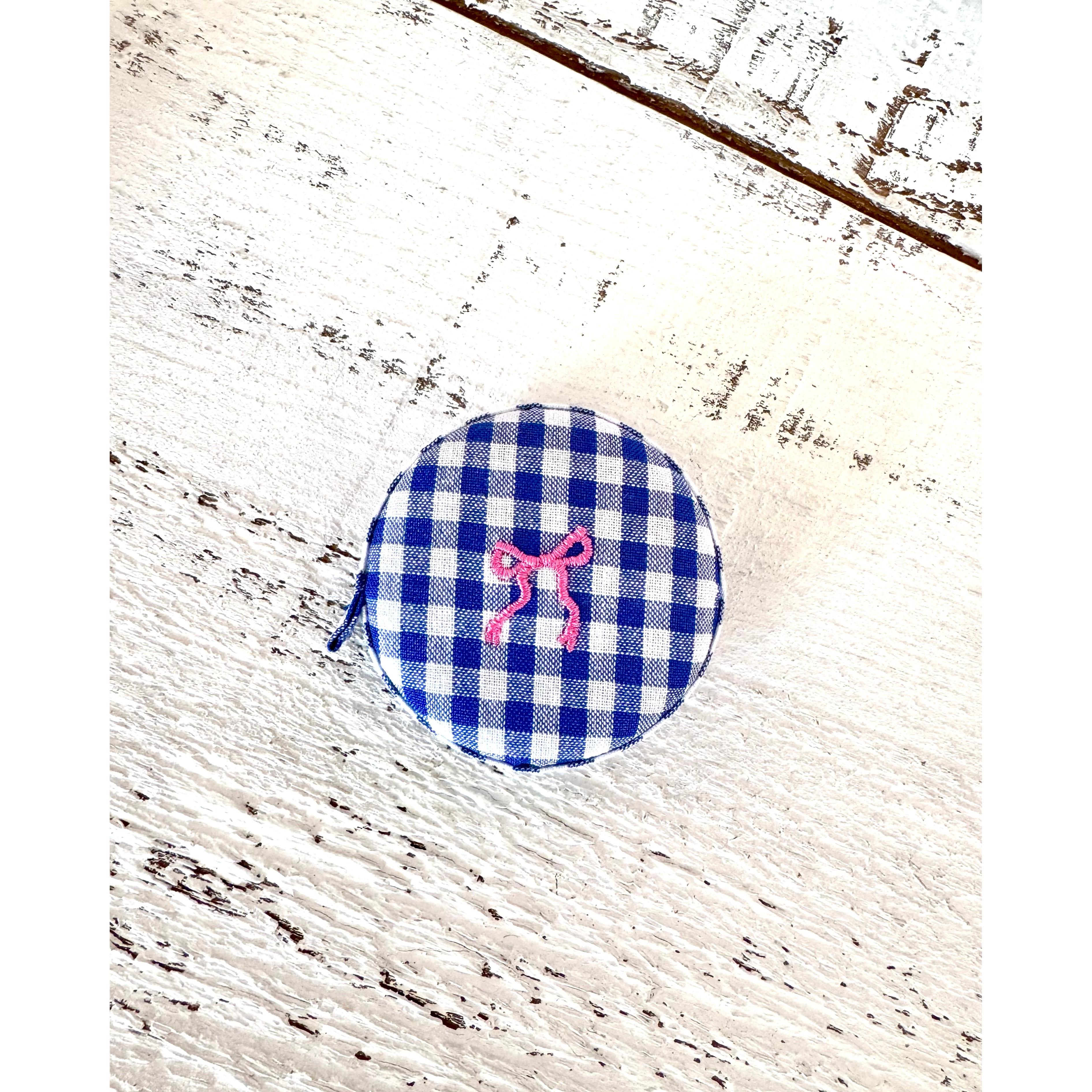 Tape Measure by Simply Southern~Navy Gingham