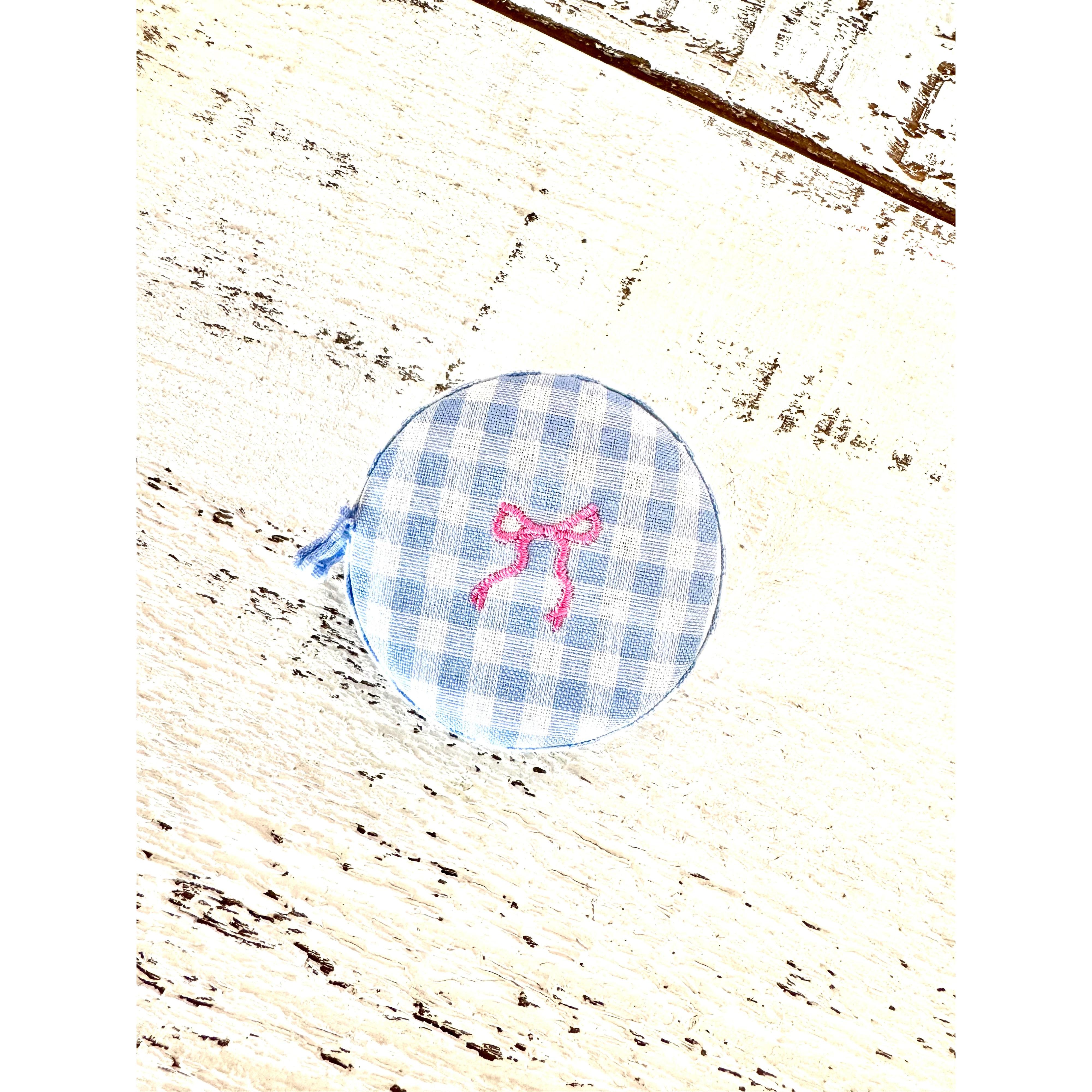 Tape Measure by Simply Southern~Blue Gingham