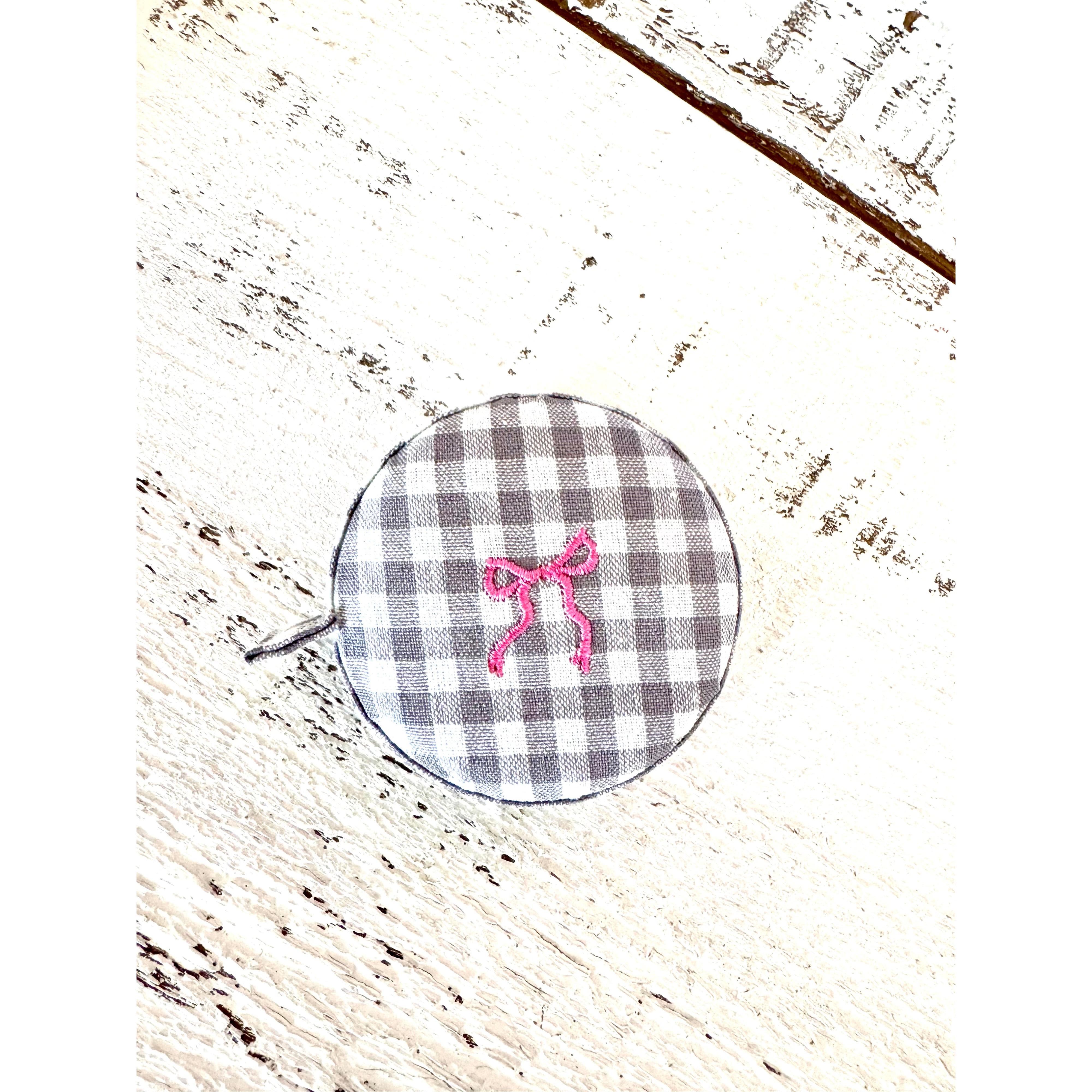 Tape Measure by Simply Southern~Gray Gingham