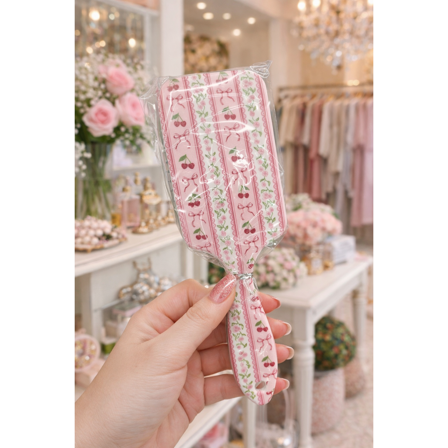 Brush by Simply Southern~Cherry Bow