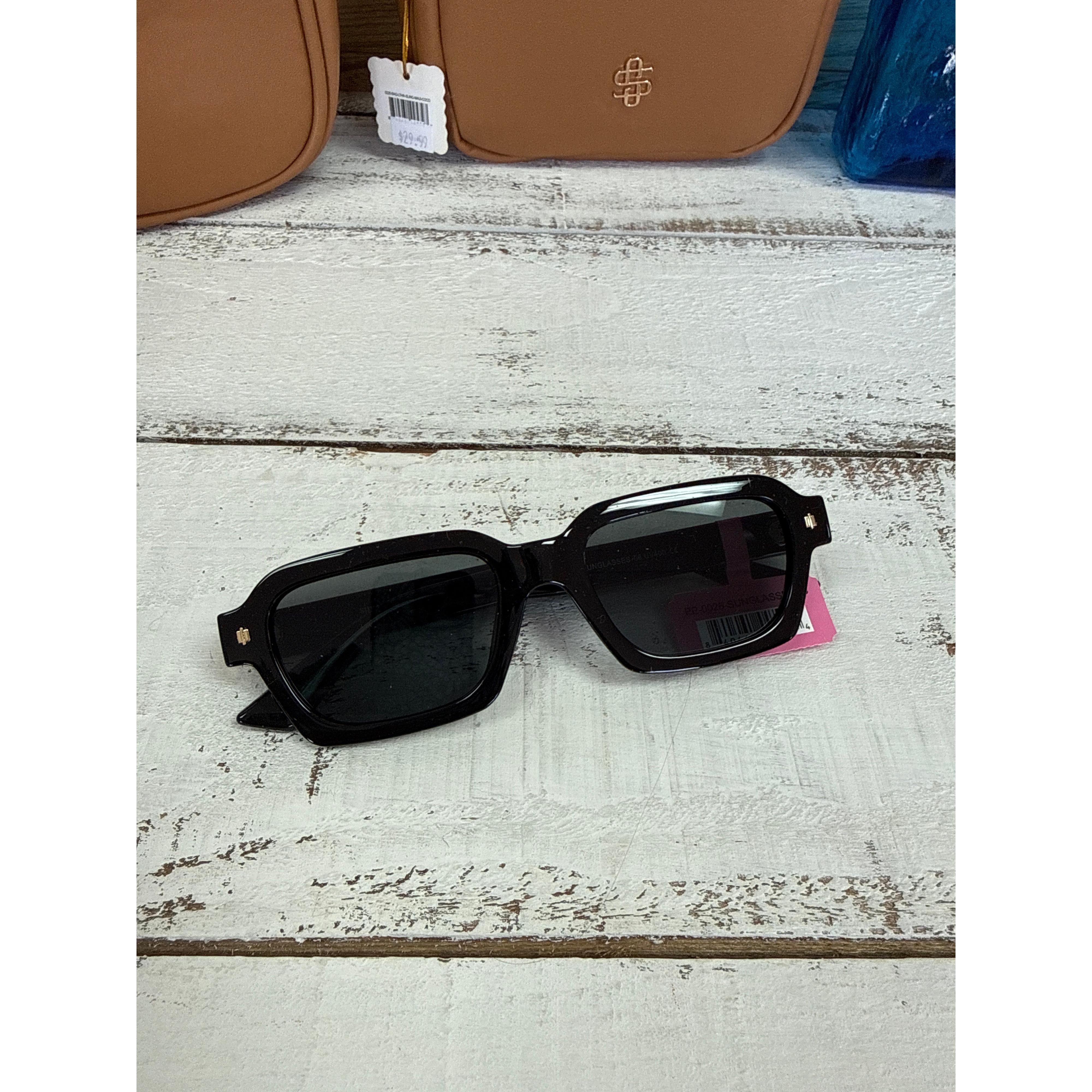 Sunglasses Slim Black ~Simply Southern