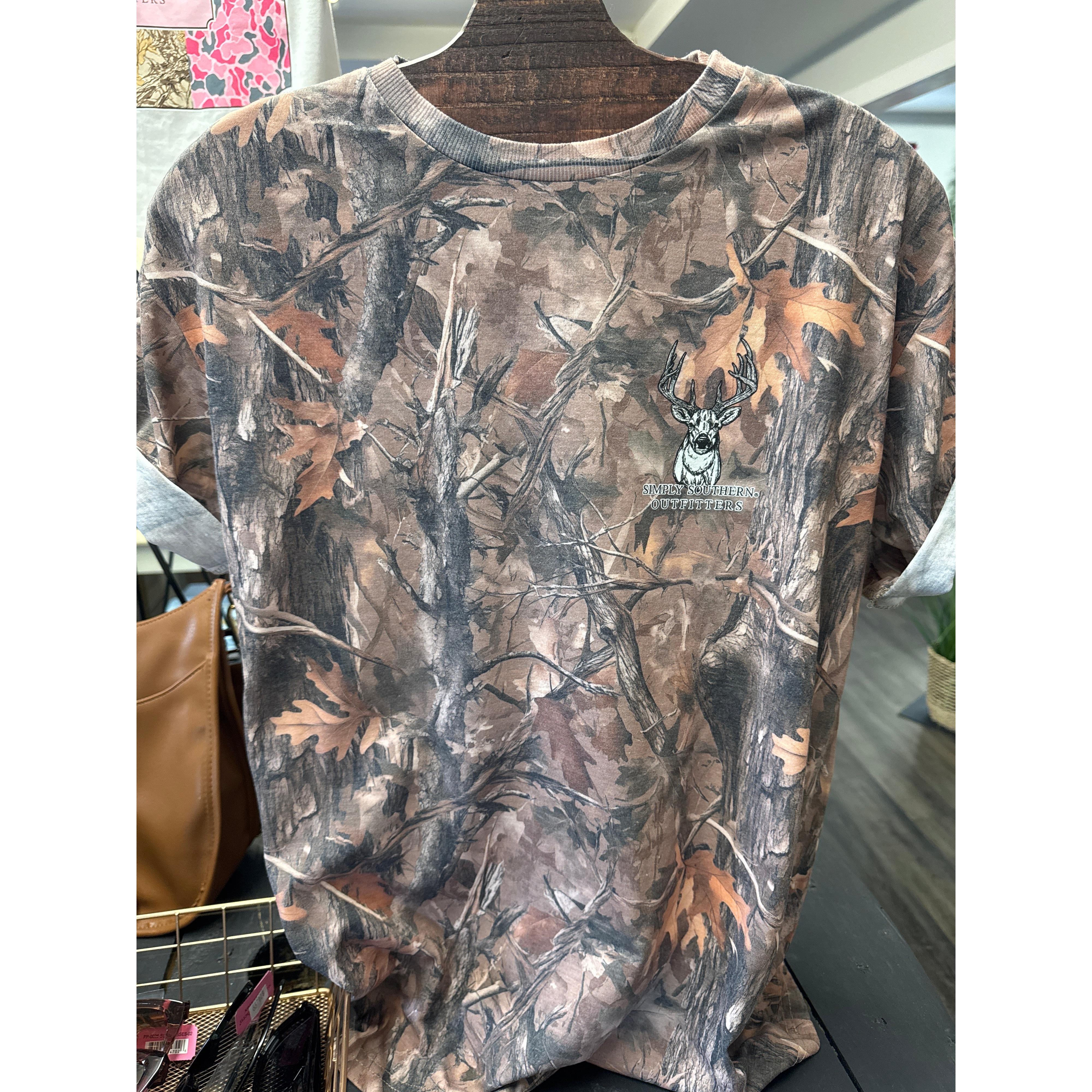 ‘Buck’ Short Sleeve Shirt Unisex by Simply Southern