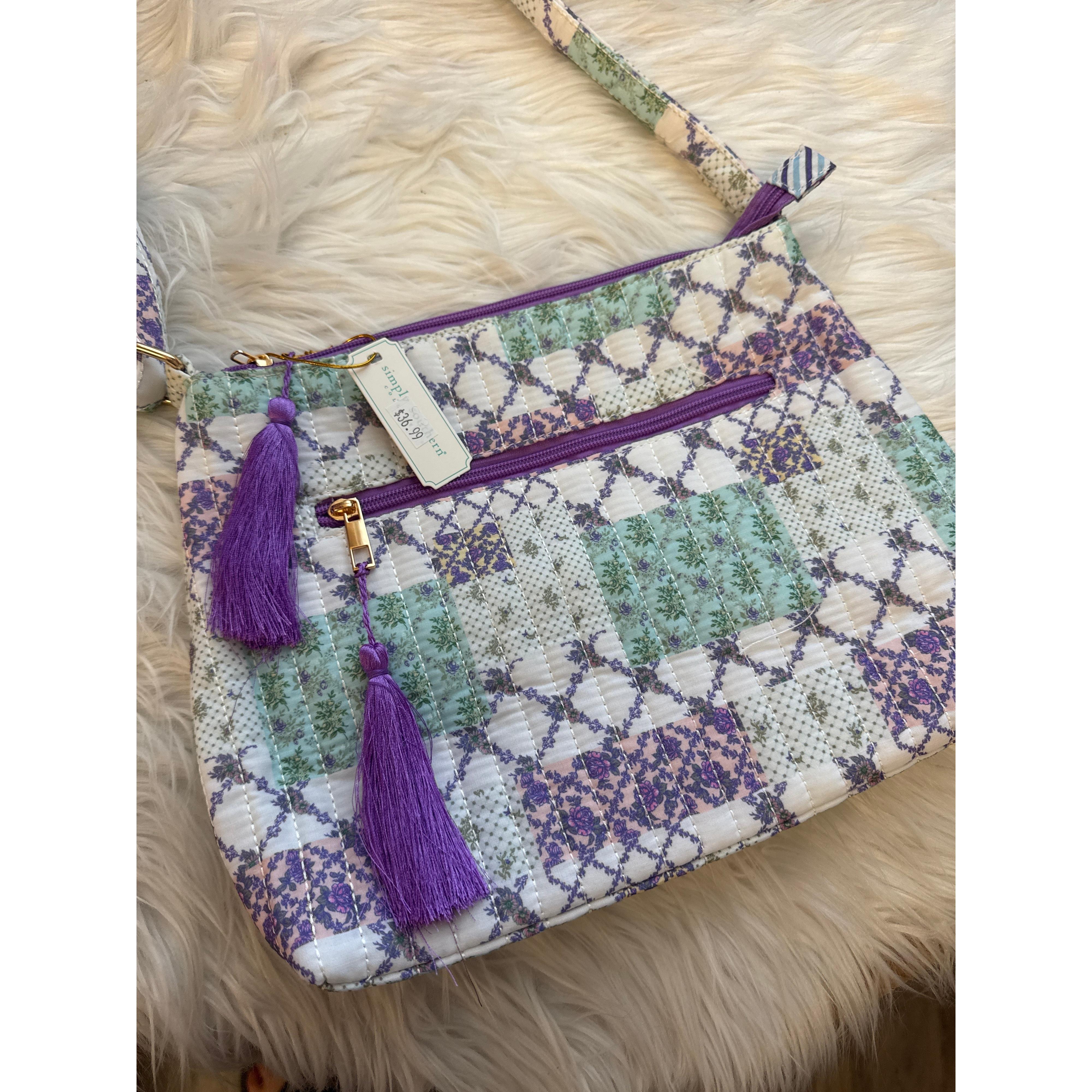 Quilted Crossbody Patch~Simply Southern