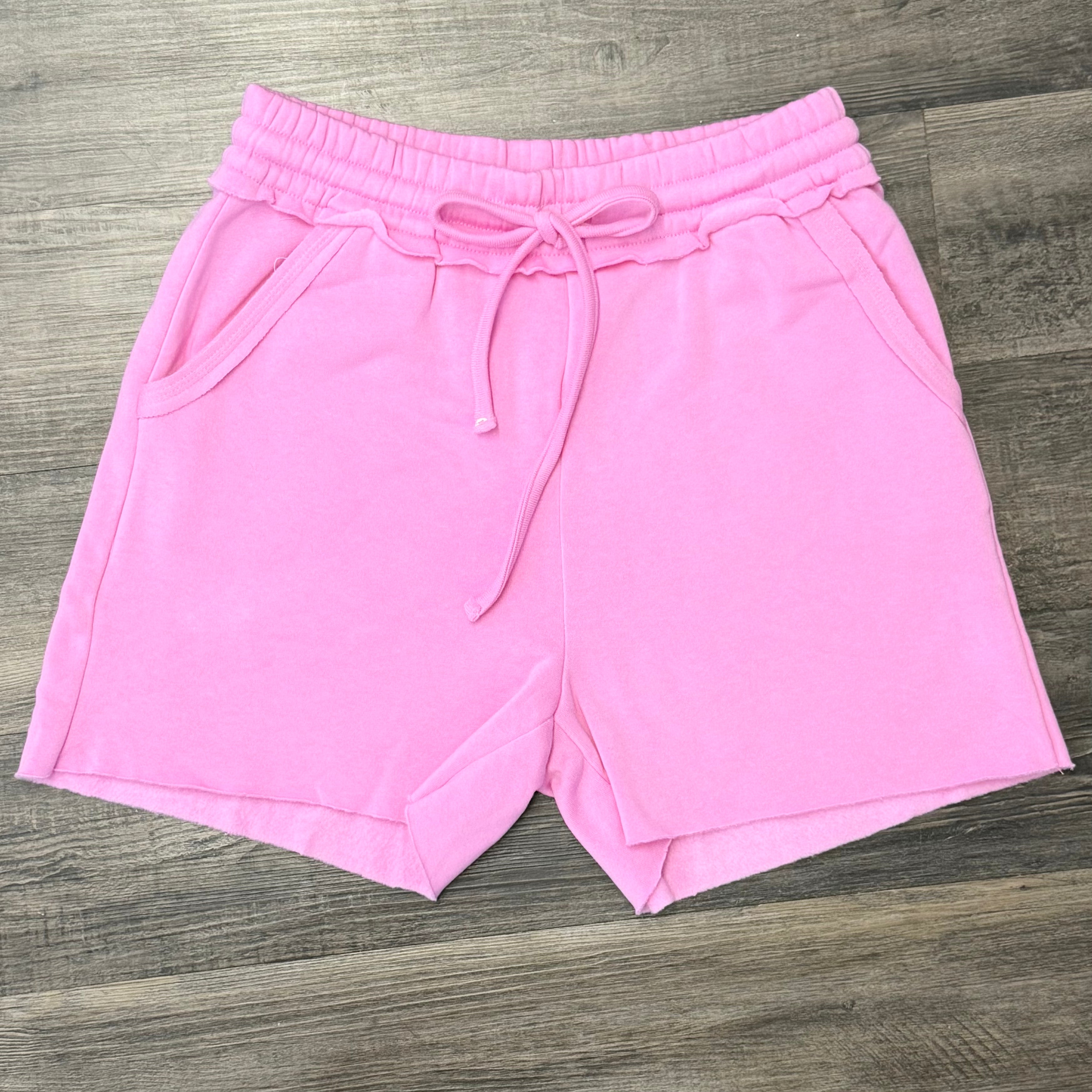Draw String Shorts~Pink