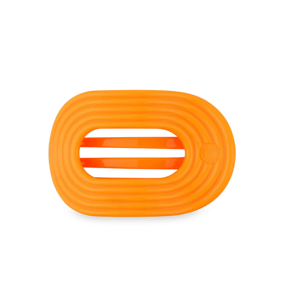 Teleties Medium Flat Round Hair Clip- Day Rave