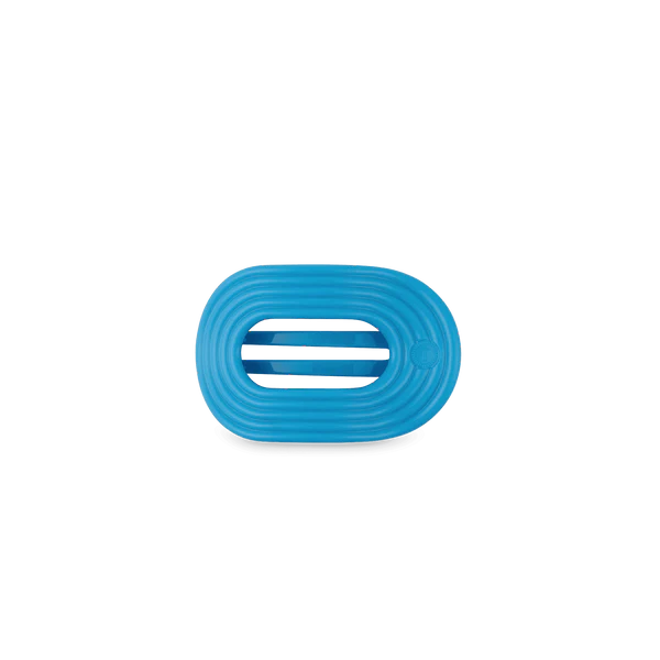 Teleties Small Round Flat Hair Clip~ Miami Vice