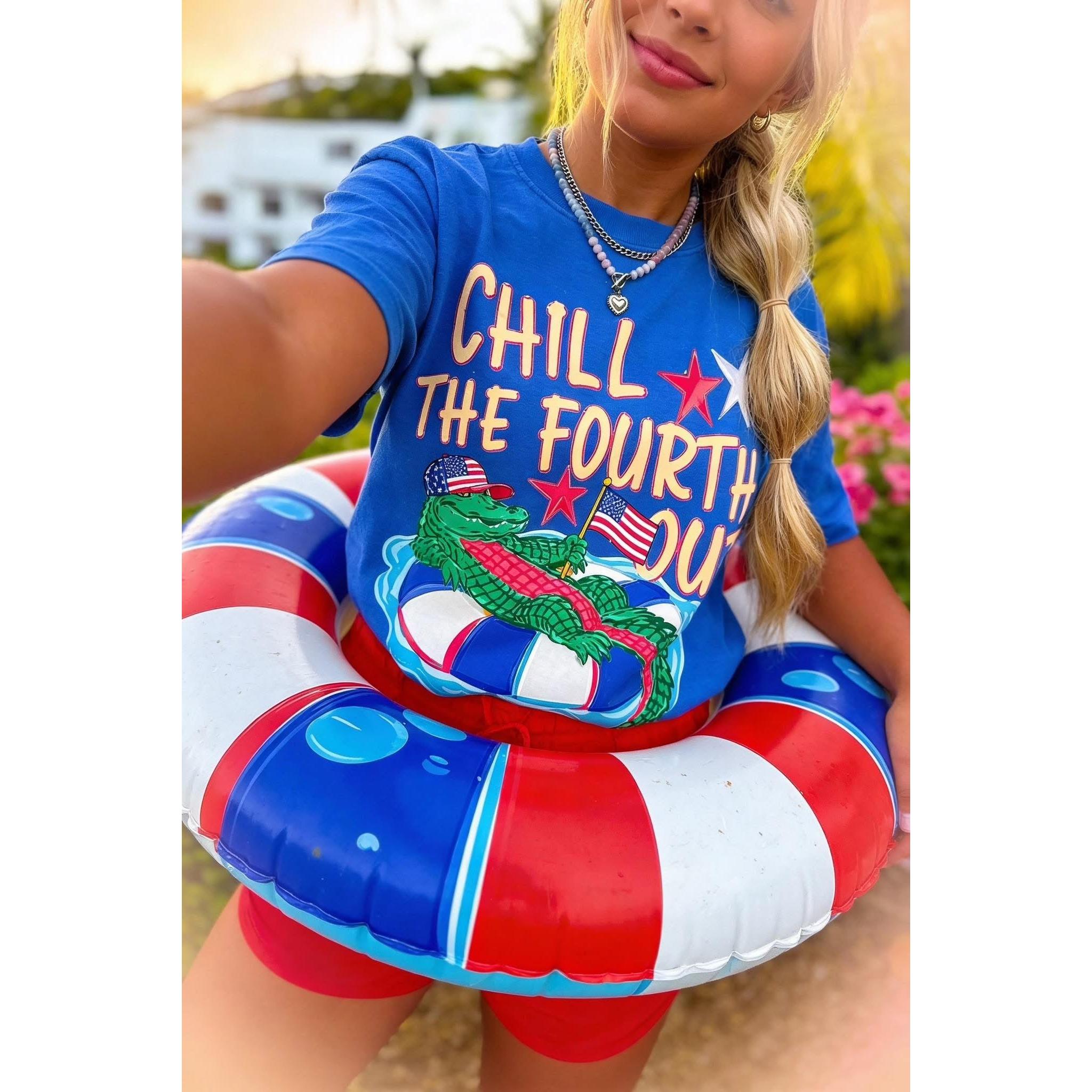 Chill The Fourth Out Tee