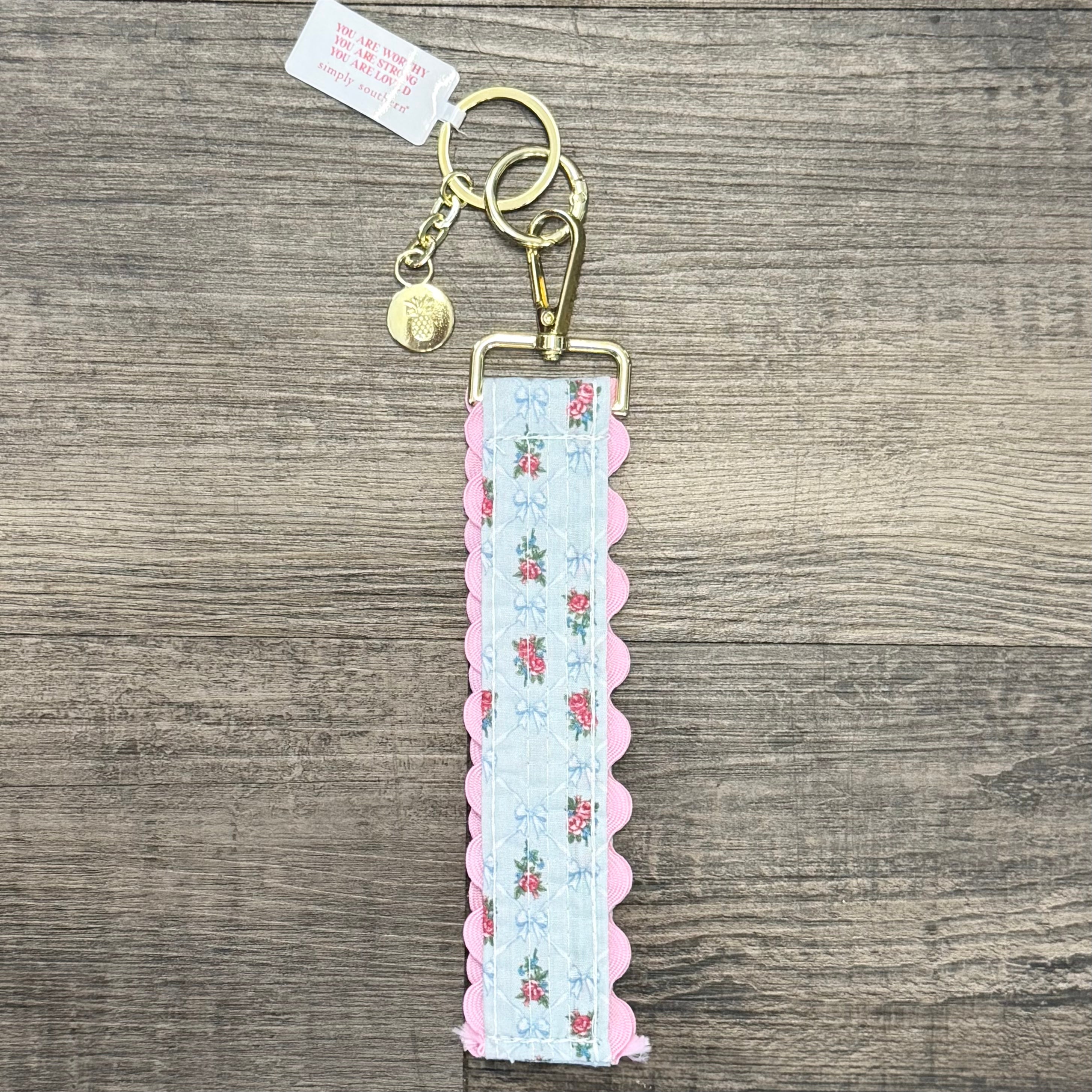 Lace Keyfob by Simply Southern~Bow Square