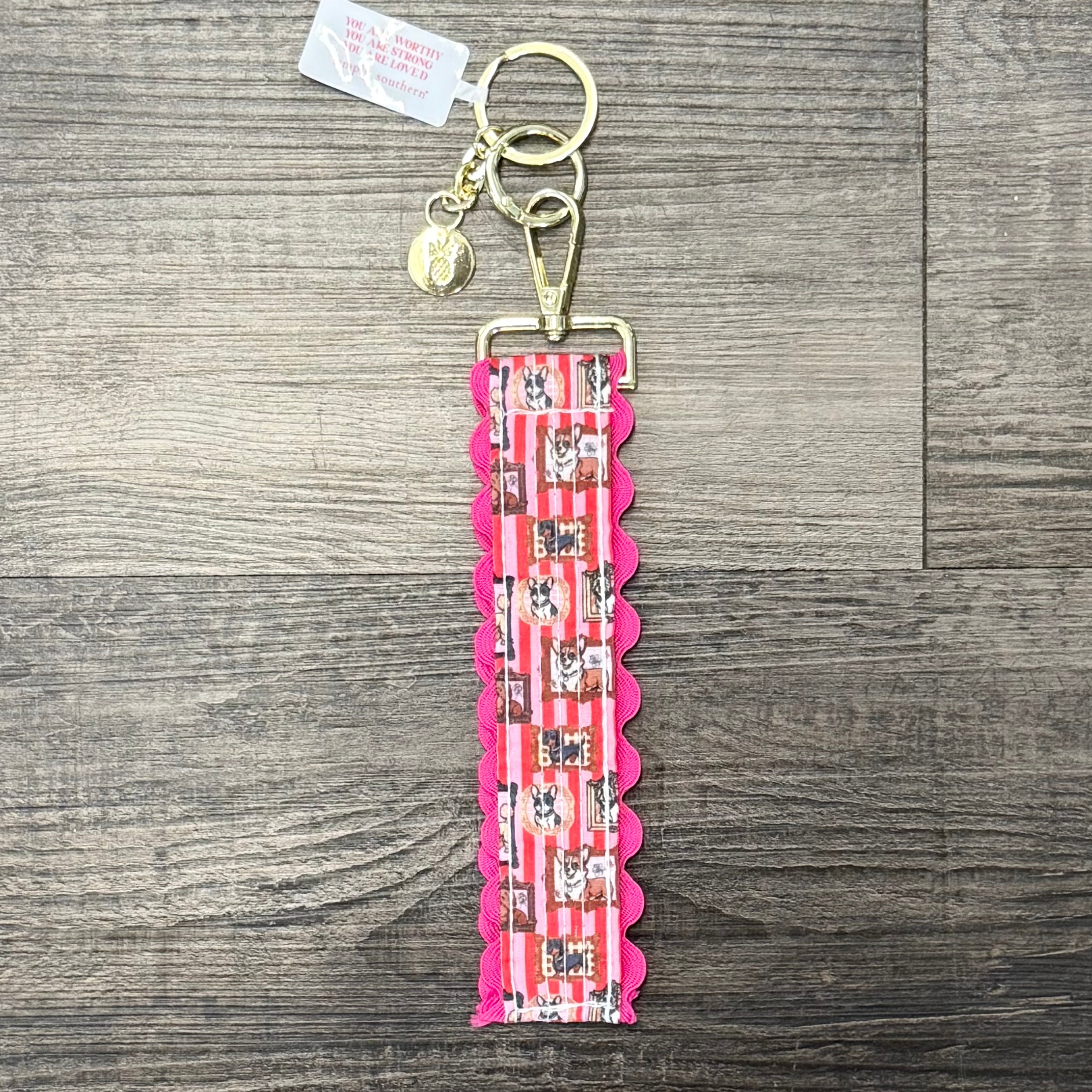 Lace Keyfob by Simply Southern~Dog Frame