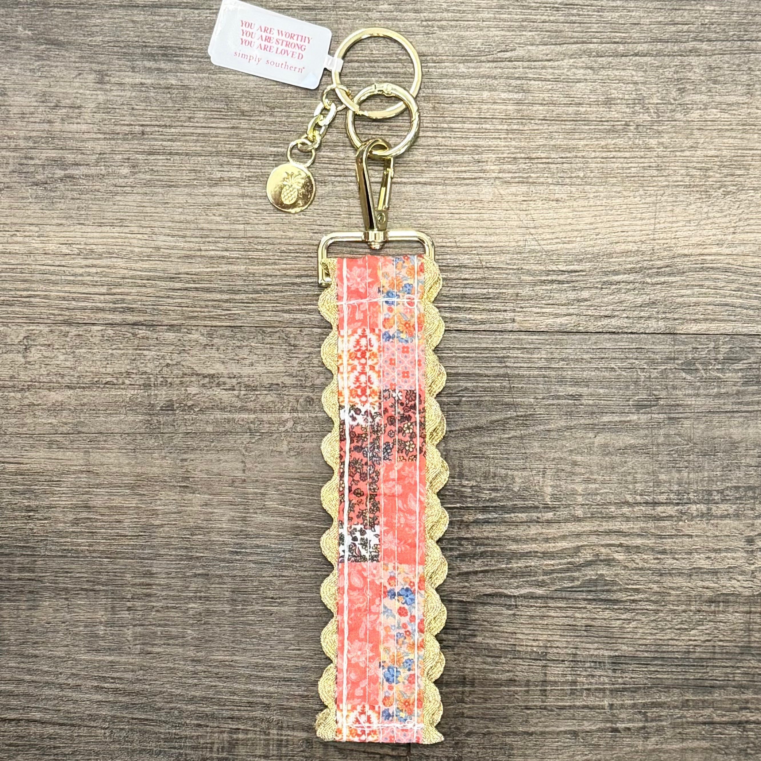 Lace Keyfob by Simply Southern~Quilted Flower